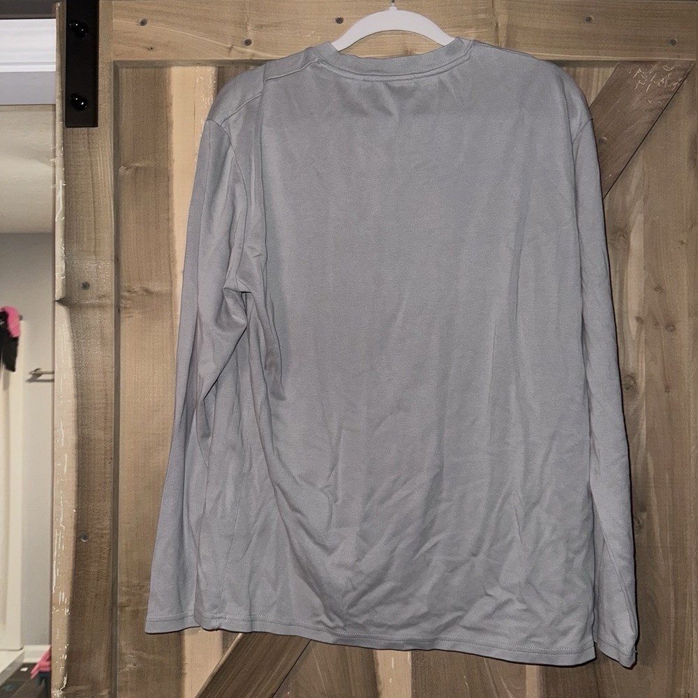 Gianni Lupo Linen Tee Light Gray Or Bluish Large - Picture 6 of 8